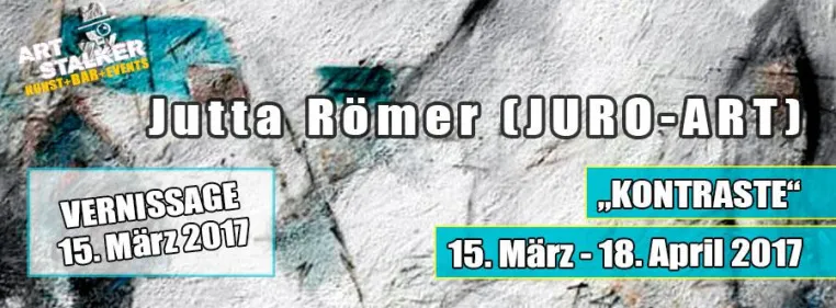 Jutta Römer (JURO-ART) stellt ihre Werke im ART Stalker aus Bild: Jutta Römer (JURO-ART) stellt ihre Werke im ART Stalker aus