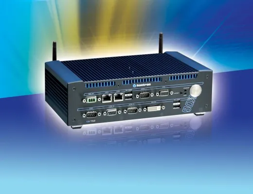 Bild: Kontron Concept Box 751: Lüfterloser Dualcore Embedded Box-PC