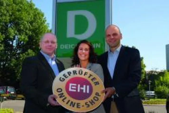 Pionier der Schuh-Online-Shops jetzt mit EHI-Siegel Bild: Pionier der Schuh-Online-Shops jetzt mit EHI-Siegel