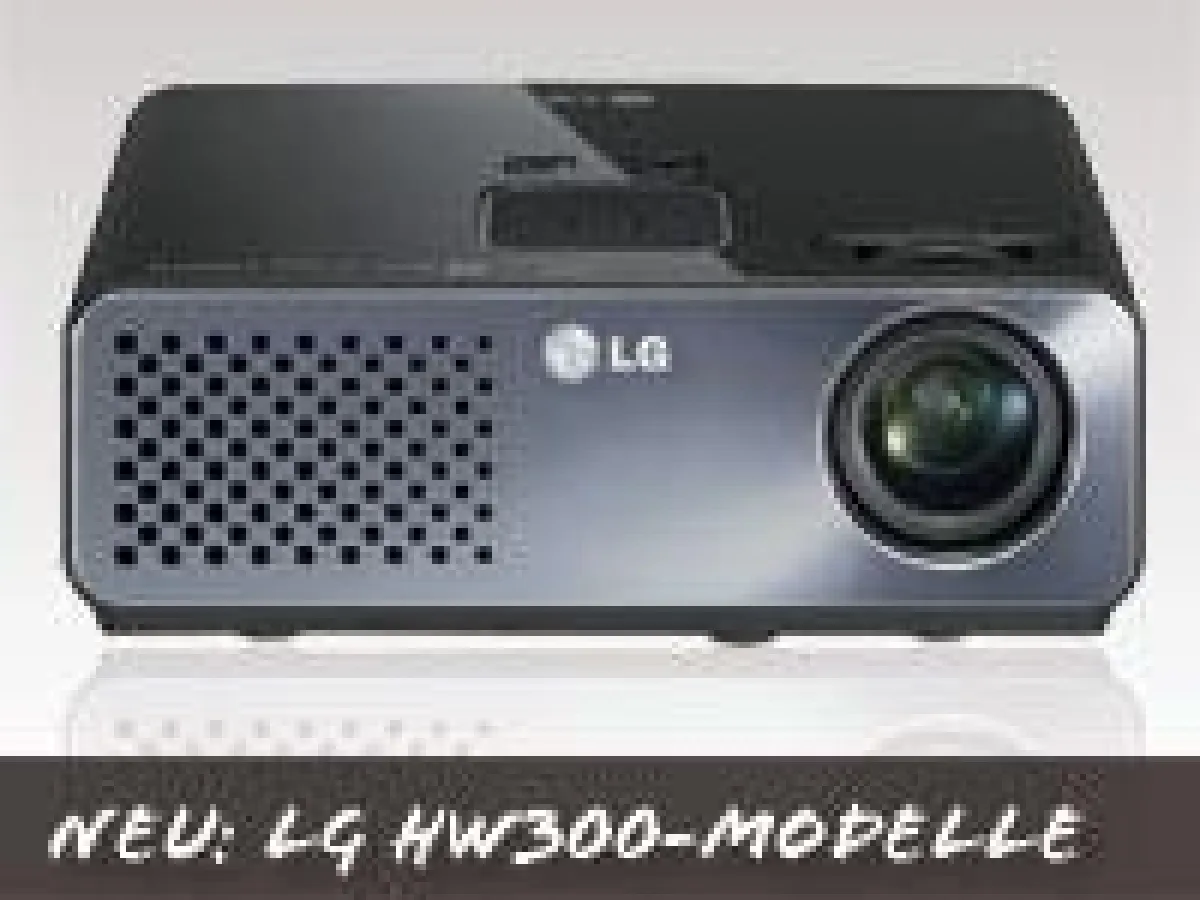 Neue LG Beamer-Serie HW300