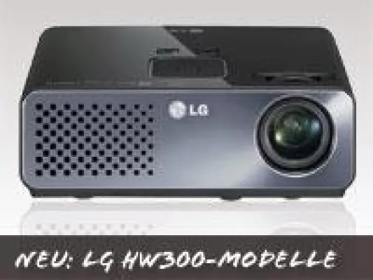 Neue LG Beamer-Serie HW300 endlich verfügbar Bild: Neue LG Beamer-Serie HW300 endlich verfügbar