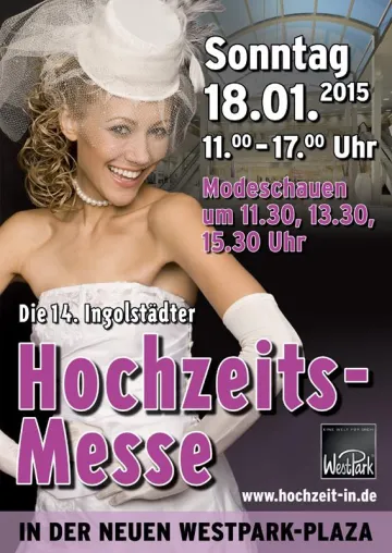 Bild: 14. Ingolstädter Hochzeitsmesse - Ausstellervielfalt-Kollektionshighlights und Unterhaltung pur