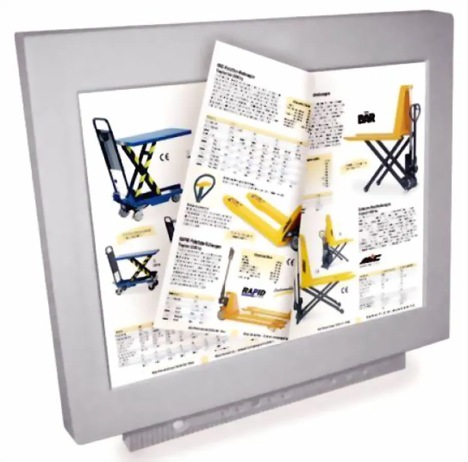 Einfach umblättern: Die Produktwelt von baer-portal.de erschließt sich intuitiv.