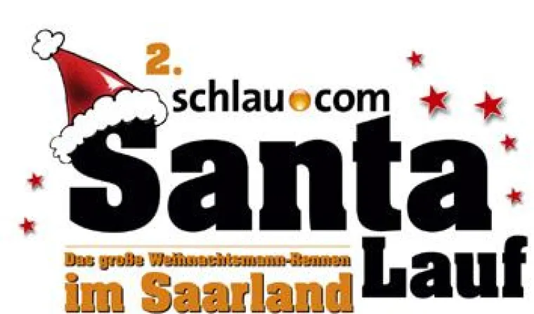 Bild: Weihnachtsmänner haben es wieder eilig