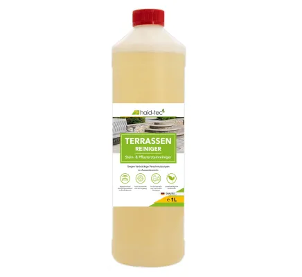 haid-tec bringt umweltfreundlichen Terrassenreiniger auf den Markt Bild: haid-tec bringt umweltfreundlichen Terrassenreiniger auf den Markt