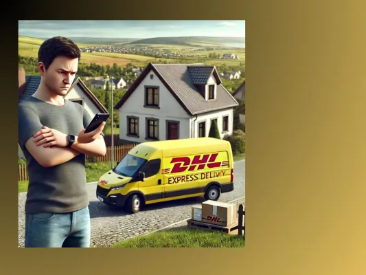 Bild: Sauer über den Kundenservice der DHL Express GmbH