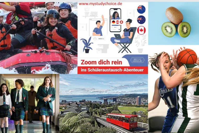 Bild: Abenteuer Schüleraustausch? Kanada, Australien oder nach Neuseeland? 10 Zoom-Infoveranstaltungen mit Schulen