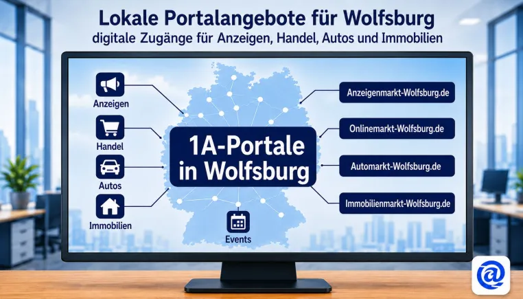 Bild: Wolfsburg erhält mit 1A-Portale.de zentrale Einstiege für lokale Angebote und Handel