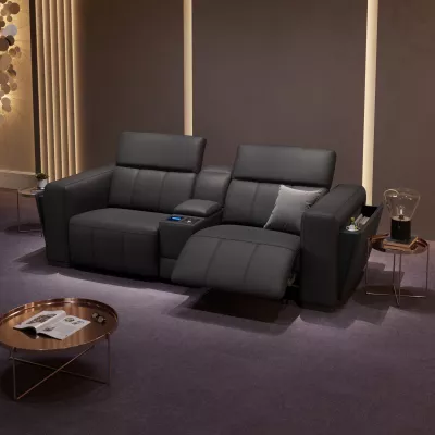 Bild: Luxus im Heimkino: Kinosofa Ancona mit technischen Highlights