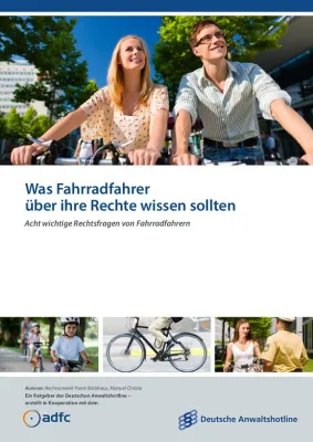 Bild: Ratgeber beantwortet acht wichtige Rechtsfragen für Fahrradfahrer