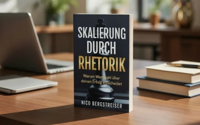 Bild: Mit 18 Jahren veröffentlicht Nico Bergstreiser sein zweites Buch „Skalierung durch Rhetorik“