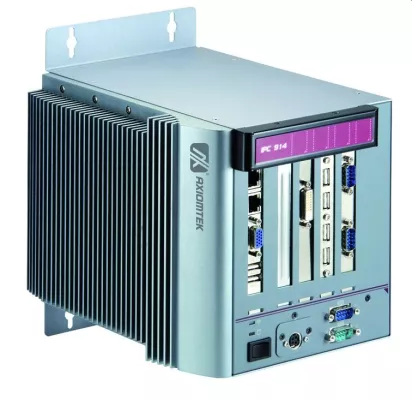 Bild: IPC914-210-FL: Lüfterloser Box PC mit 4 PCI Steckplätzen