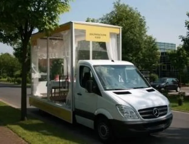 Bild: Mobiler Showroom mit dem Showroom Van
