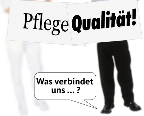 Bild: Pflege-Qualität als verbindendes Element