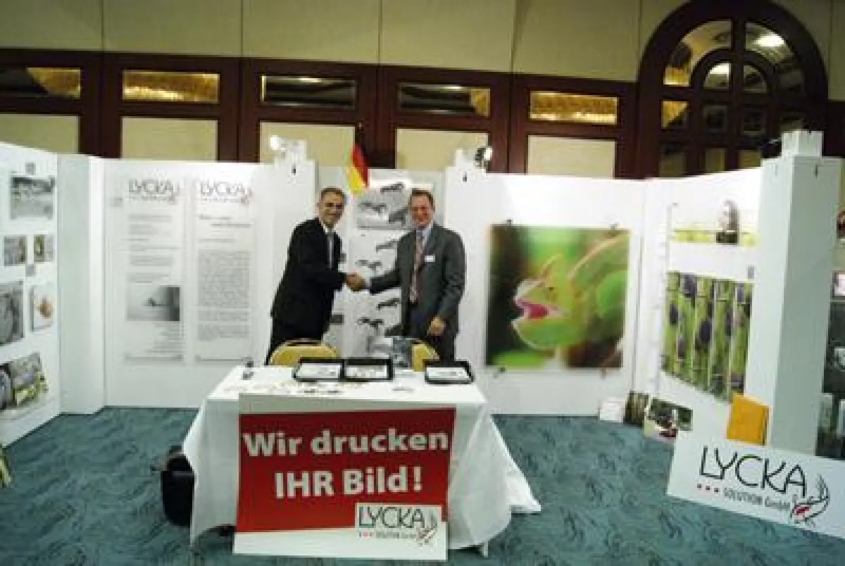 LYCKA präsentiert UV-Direktdruck auf der RingFoto Roadshow Sommer 2010