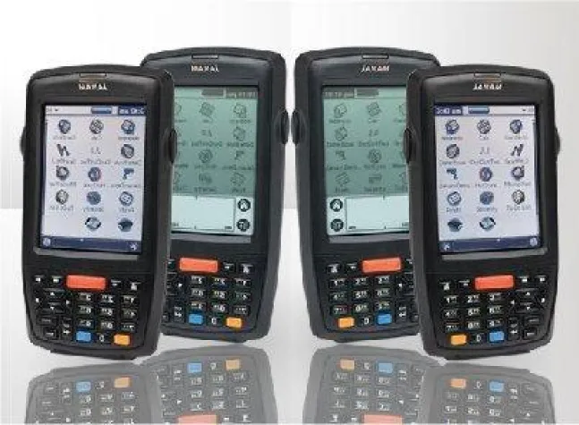 Bild: Robuste 1D/2D Barcode PDAs für die mobile Datenerfassung