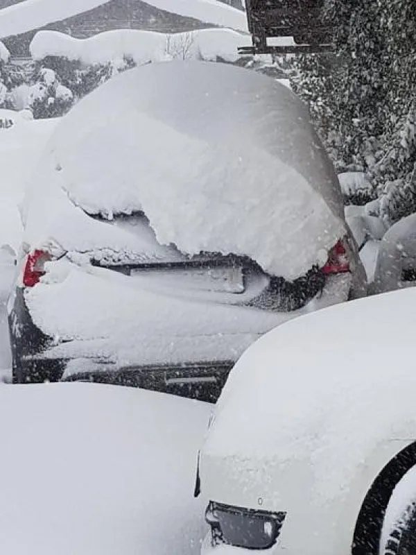 Schneehöhen in Österreich