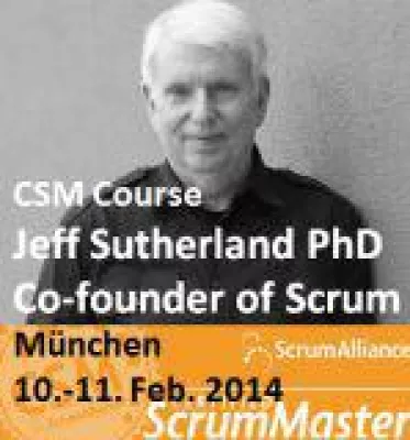 Bild: Jeff Sutherland der Erfinder von Scrum zertifiziert Scrum Master in Deutschland