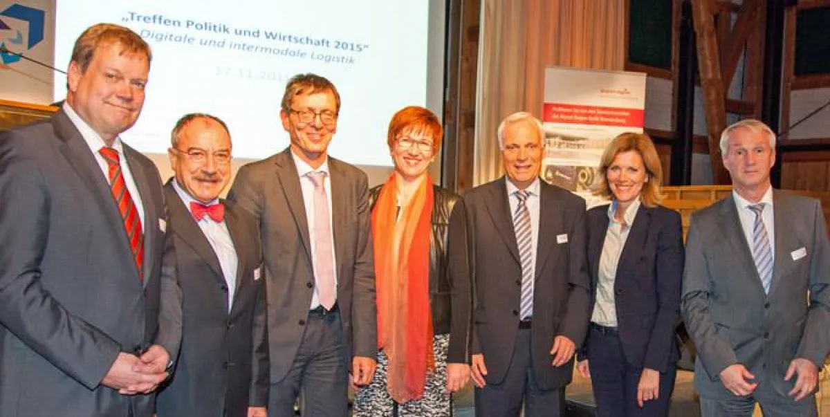 Der neue Vorstandsvorsitzende Prof. Dr. Frank Gillert (links) auf dem LNBB-Jahrestreffen