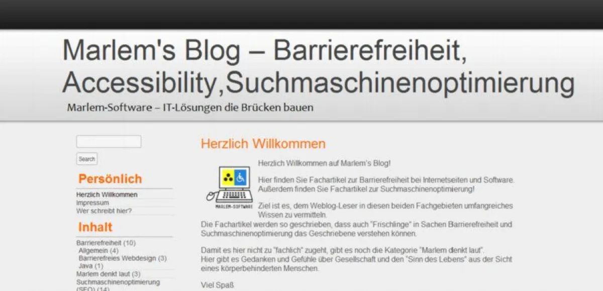 Startseite von Marlem's Blog