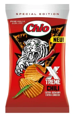 Bild: Chio X-treme Chili – für alle, denen scharf nicht scharf genug ist