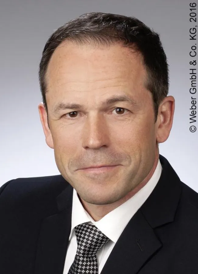 Boris Zipser, neuer Geschäftsführer für den Bereich Production (COO) der Weber Gruppe