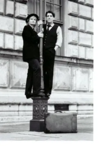 Bild: Lesung am Brandenburger Tor: Am 24.05.06 Antoinette Wosien und Aribert Mog, Heinrich Heine und Felix Mendelssohn-Bartholdy-Lieder, Gedichte und Erinnerungen vom Goethebesuch bis zur Matratzengruft