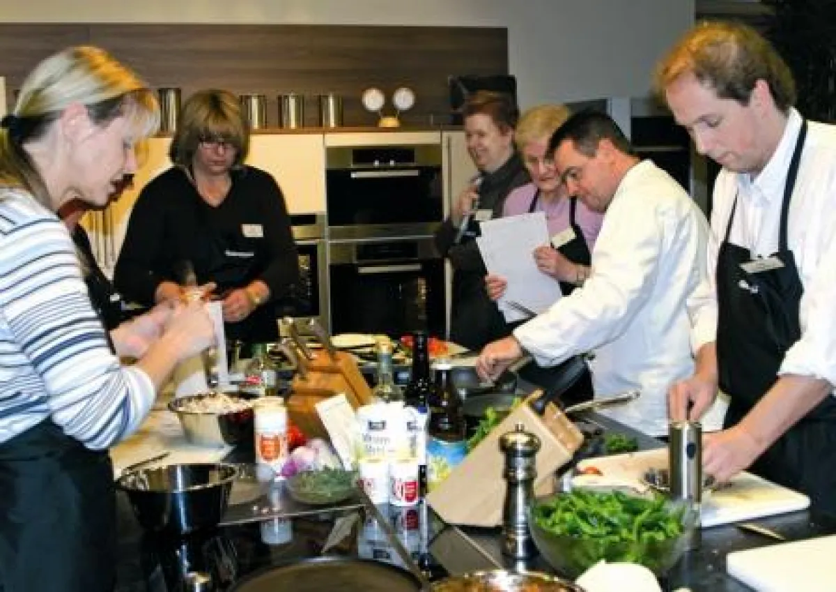 So macht kochen Spaß: leckere Rezepte, modernste Küchengeräte, und nette Leute