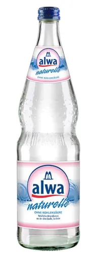 Pssssssst. Absolut natürlich und still Neu: alwa Mineralwasser naturelle in der 0,7-l-Glasflasche Bild: Pssssssst. Absolut natürlich und still Neu: alwa Mineralwasser naturelle in der 0,7-l-Glasflasche
