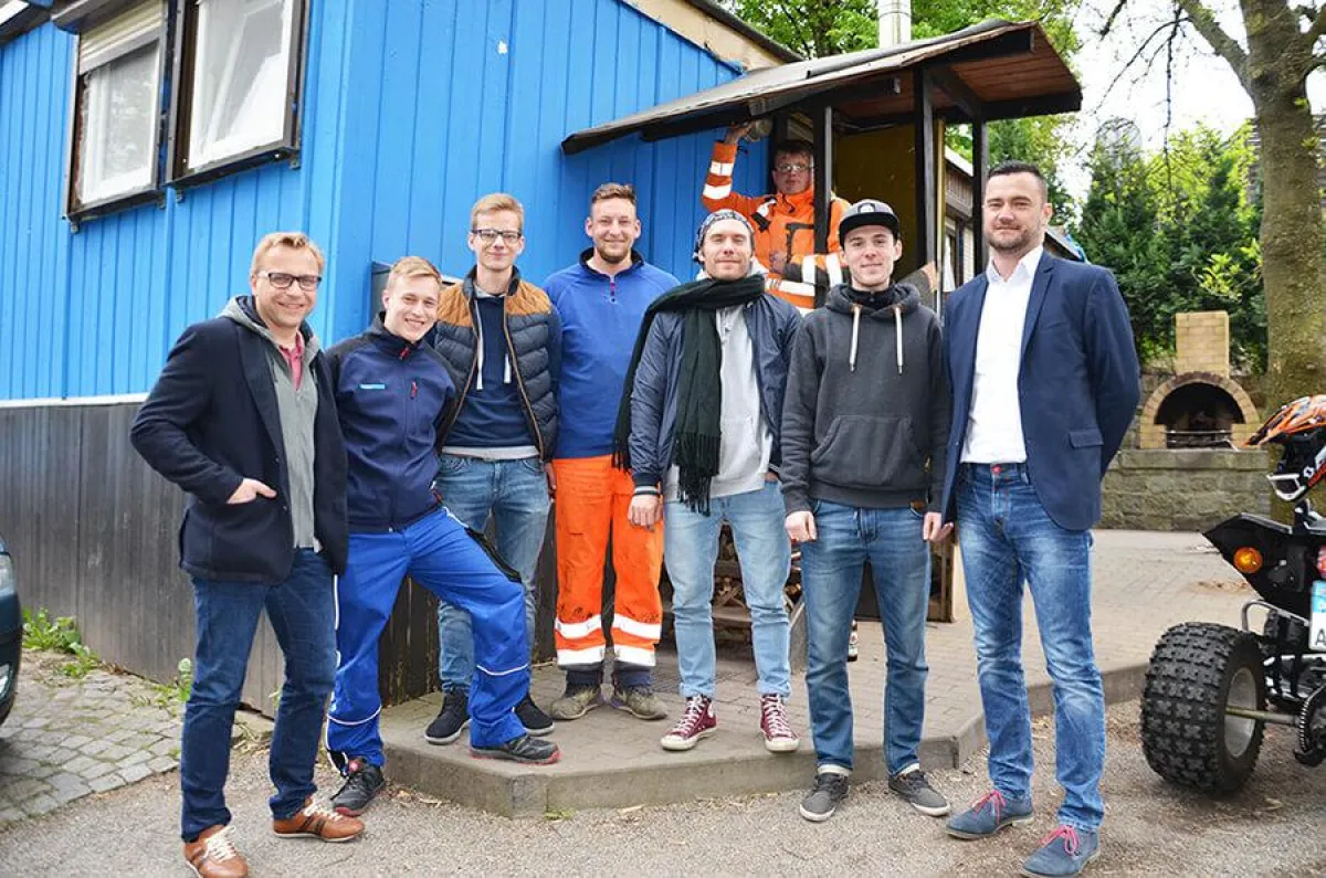 Präsentation der Spendenprojekte am Jugendclub Birkigt e.V.