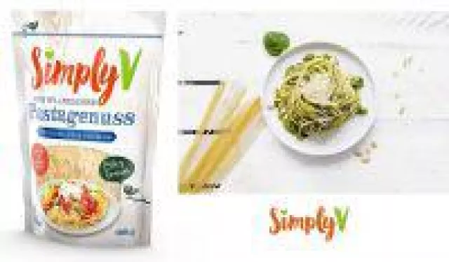 Bild: Der neue Simply V Pastagenuss: Italienischer Klassiker pflanzlich interpretiert