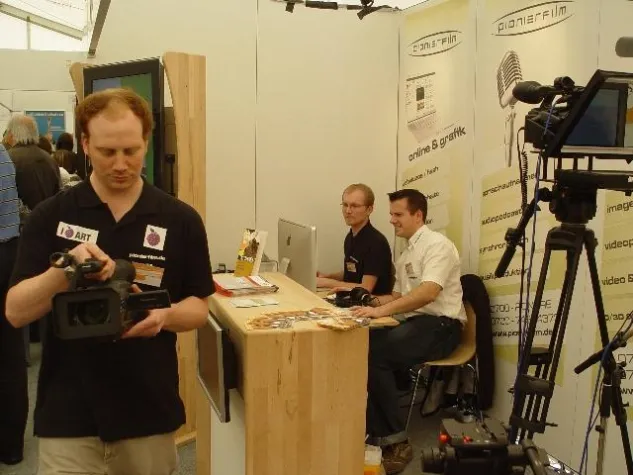 Bild: PIONIERFILM bewies Kompetenz auf größter deutschen regionaler Fachmesse