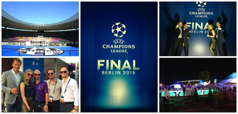 Bild: NiteCrawlers live beim Champions League Finale 2015 in Berlin