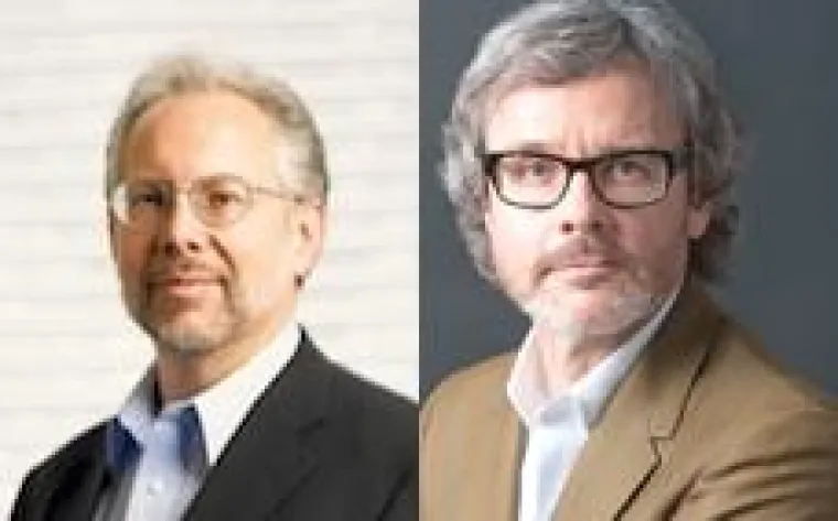 Bild: Dr. Jeffrey Liker und Mike Rother sprechen auf dem Best Practice Day der Staufen AG