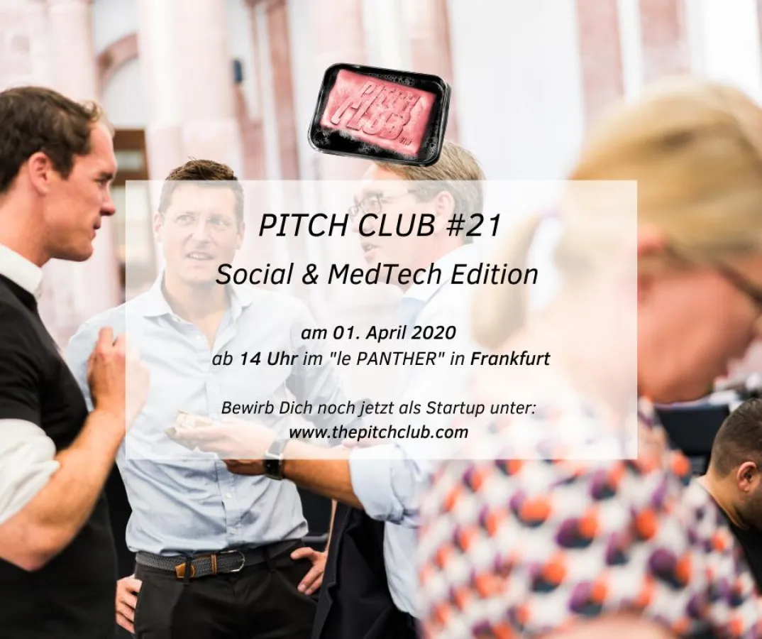 Pitch Club #21 Social & MedTech Edition