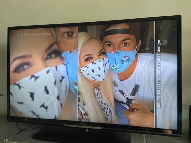 Bild: Corona-Statement - Daniela Katzenberger und Lucas Cordalis