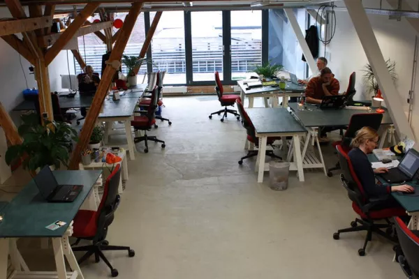 Bild: Erste Leipziger Coworking-Tour