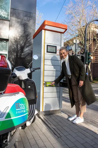 Mitarbeitersharing: Stadtwerke Bochum nehmen Swobbee-Station in Betrieb Bild: Mitarbeitersharing: Stadtwerke Bochum nehmen Swobbee-Station in Betrieb