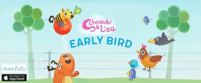 Bild: Charmantes Design und innovative Technik: Die neue Spiele-App „Schnaubi & Lisu – Early Bird“