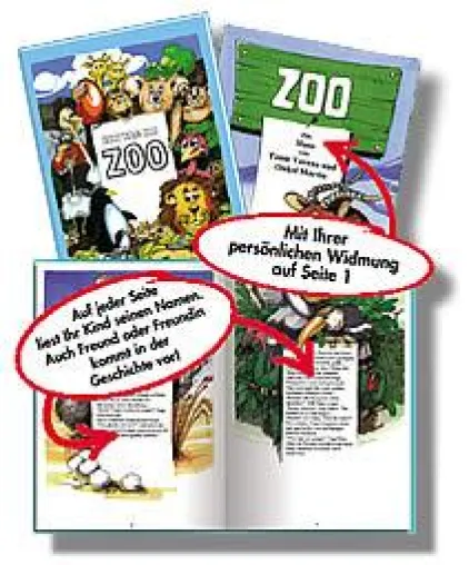 Einmal der Held in einem Kinderbuch sein, welches Kind wünscht sich das nicht? Bild: Einmal der Held in einem Kinderbuch sein, welches Kind wünscht sich das nicht?