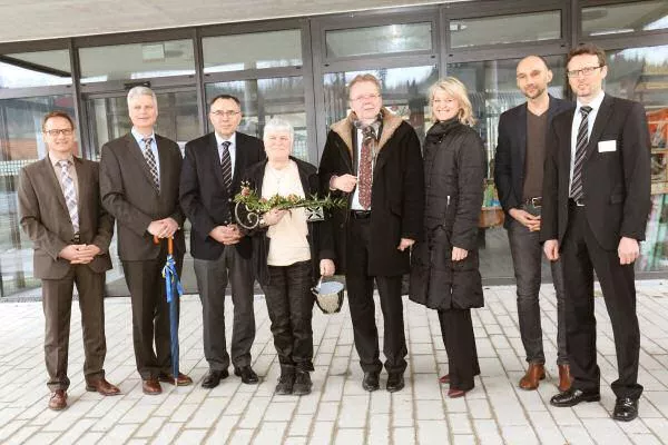 Bild: Einweihung FuB Rosenharz: Grundstein für eine gute Zukunft