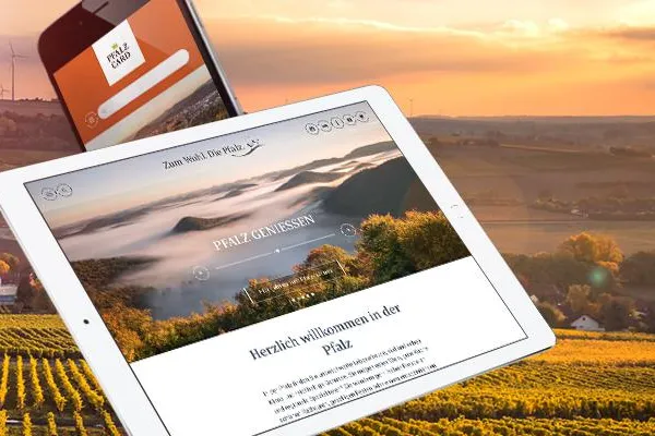 Bild: UEBERBIT launcht Plattform für Wein- und Tourismusmarketing pfalz.de