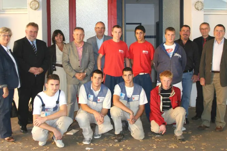 Bild: fabri-Sozialprojekt 2009: Azubis beweisen bürgerschaftliches Engagement