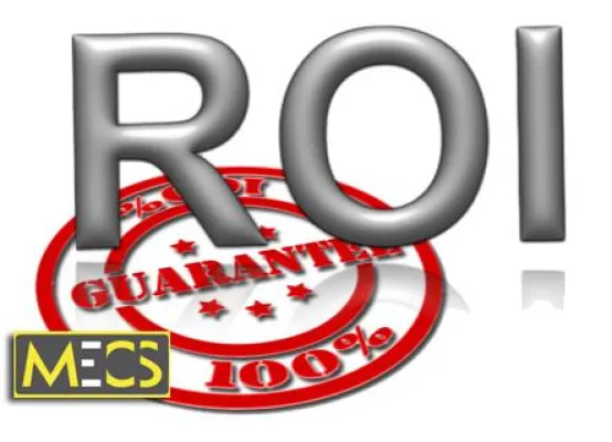 Bild: Return of Invest (ROI) innerhalb von 8 - 18 Monaten garantiert