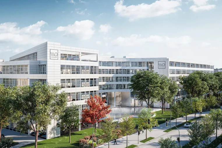 Erster Projektabschnitt im Weissen Quartier in München nahezu vollvermietet Bild: Erster Projektabschnitt im Weissen Quartier in München nahezu vollvermietet