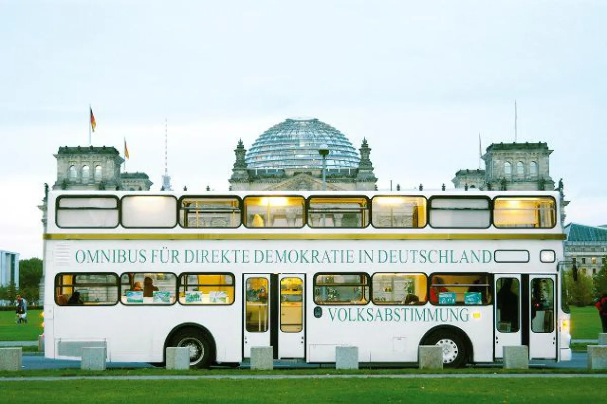 Omnibus für Direkte Demokratie in Deutschland - 1. - 3. 10. in Detmold