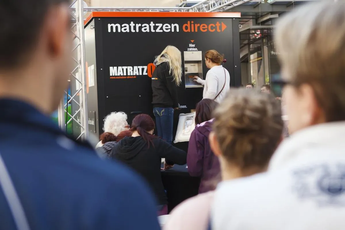 Der MatratzOmat von matratzen direct