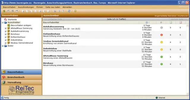 Bild: Europaweite Ausschreibungsplattform mit integriertem Branchenbuch optimiert den Ausschreibungsprozess