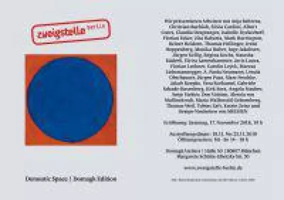 Bild: "Zweigstelle Berlin" als Pop up Galerie in München: "Domestic Space | Domagk Edition"