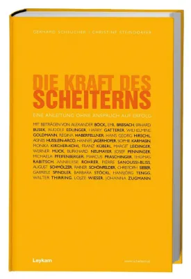 Bild: Einladung zur Buchpräsentation „Die Kraft des Scheiterns. Eine Anleitung ohne Anspruch auf Erfolg“